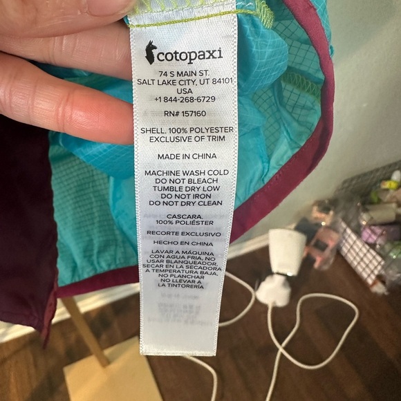 Cotopaxi | Areca Half-Zip Windbreaker - Picture 4 of 6